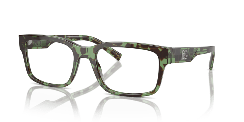 0DG3352 - Dolce & Gabbana - Brown - (Havana Green 3432) - 55 - 20 - 145 MM - Ardor Eyewear 8056262075074