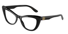 0DG3354 - Dolce & Gabbana - Black - (Black 501) - 54 - 18 - 145 MM - Ardor Eyewear 8056597648103