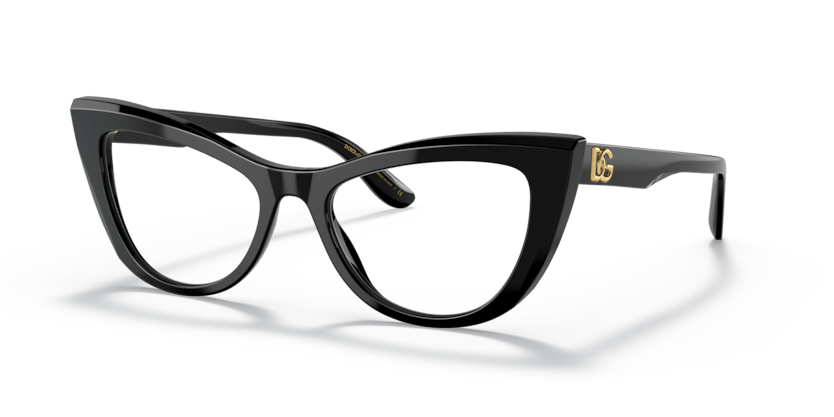 0DG3354 - Dolce & Gabbana - Black - (Black 501) - 54 - 18 - 145 MM - Ardor Eyewear 8056597648103