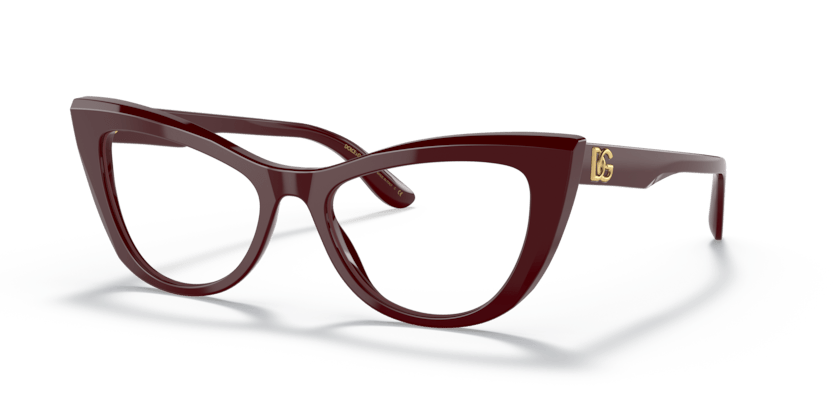 0DG3354 - Dolce & Gabbana - Red - (Bordeaux 3091) - 54 - 18 - 145 MM - Ardor Eyewear 8056597648158