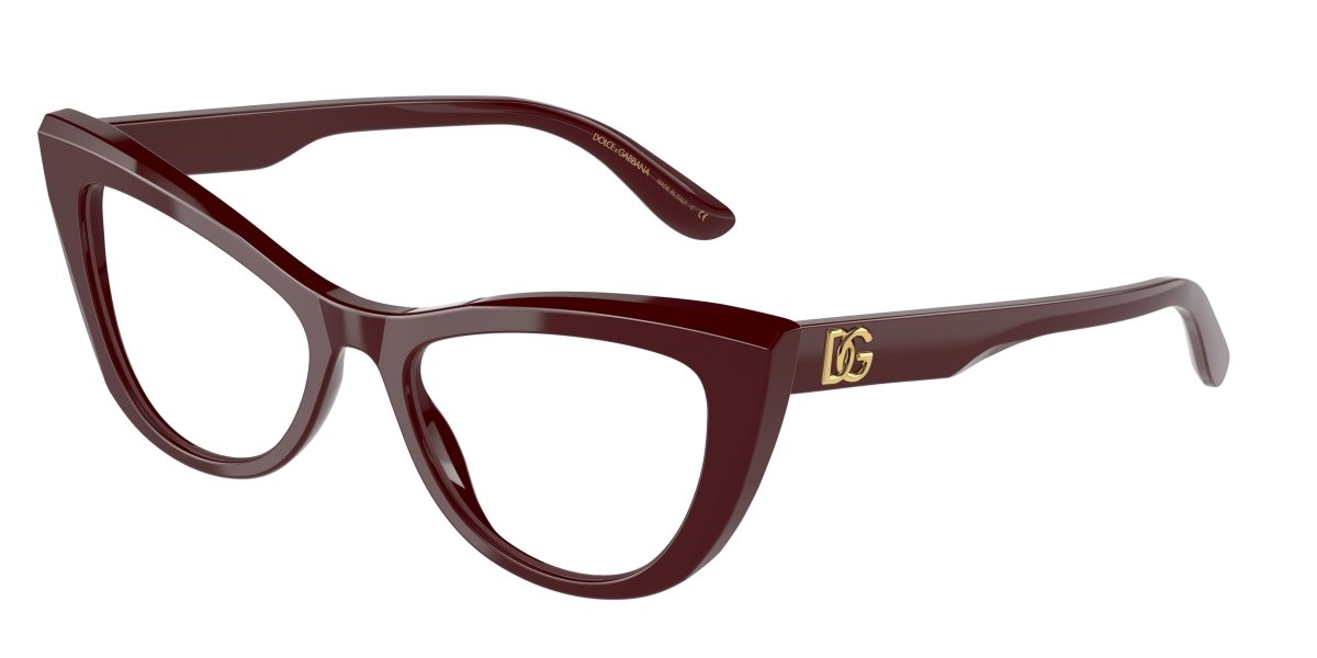 0DG3354 - Dolce & Gabbana - Red - (Bordeaux 3091) - 54 - 18 - 145 MM - Ardor Eyewear 8056597648158