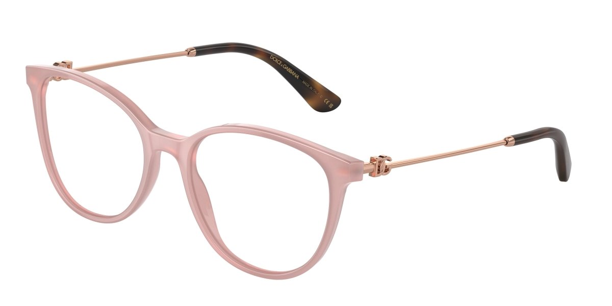 0DG3363 - Dolce & Gabbana - Pink - (Opal Rose 3384) - 54 - 18 - 145 MM - Ardor Eyewear 8056597756914