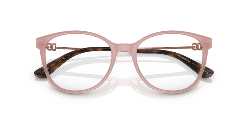 0DG3363 - Dolce & Gabbana - Pink - (Opal Rose 3384) - 54 - 18 - 145 MM - Ardor Eyewear 8056597756914