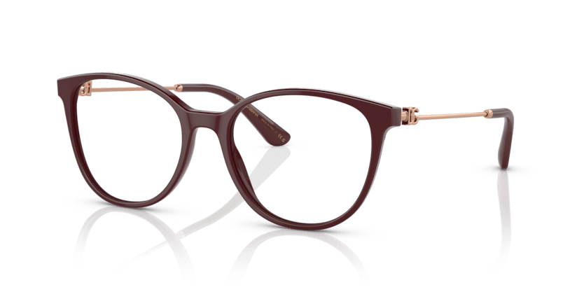 0DG3363 - Dolce & Gabbana - Red - (Bordeaux 3091) - 52 - 18 - 145 MM - Ardor Eyewear 8056597756860