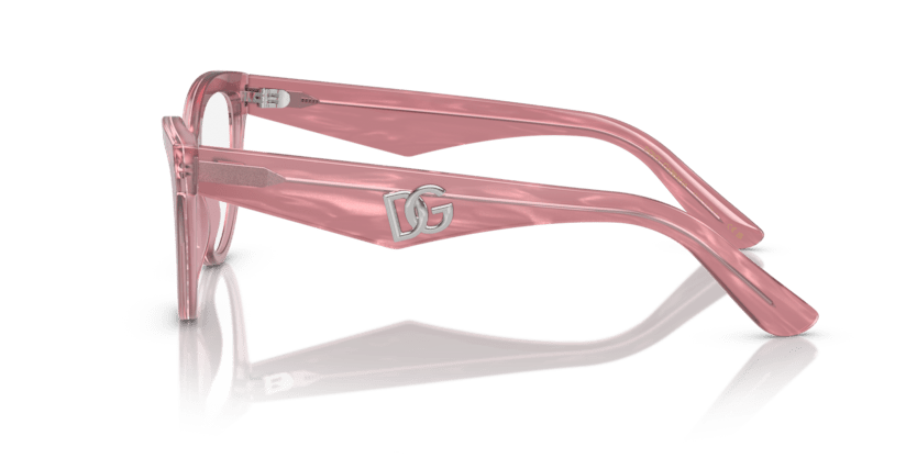 0DG3372 - Dolce & Gabbana - Pink - (Fleur Pink 3405) - 52 - 20 - 145 MM - Ardor Eyewear 8056597843577