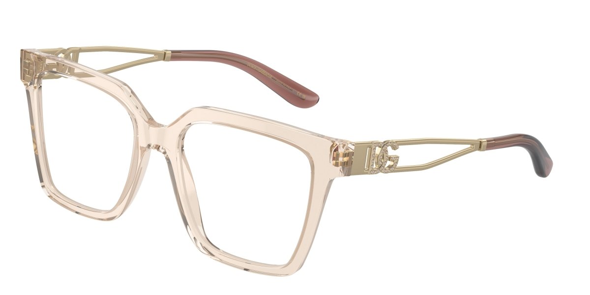 0DG3376B - Dolce & Gabbana - Brown - (Transparent Camel 3432) - 51 - 18 - 140 MM - Ardor Eyewear 8056262074558