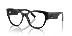 0DG3377 - Dolce & Gabbana - Black - (Black 501) - 51 - 18 - 145 MM - Ardor Eyewear 8056597947510