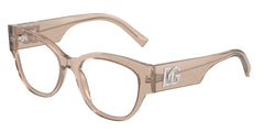 0DG3377 - Dolce & Gabbana - Brown - (Transparent Camel 3432) - 53 - 18 - 145 MM - Ardor Eyewear 8056262074459