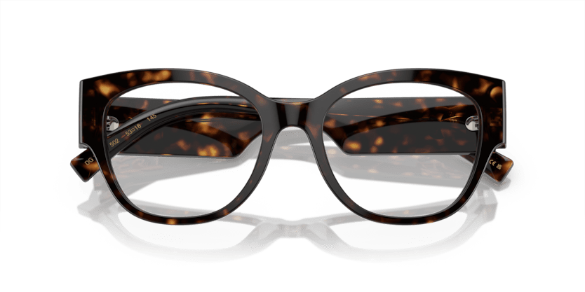 0DG3377 - Dolce & Gabbana - Tortoise - (Havana 502) - 51 - 18 - 145 MM - Ardor Eyewear 8056597947541