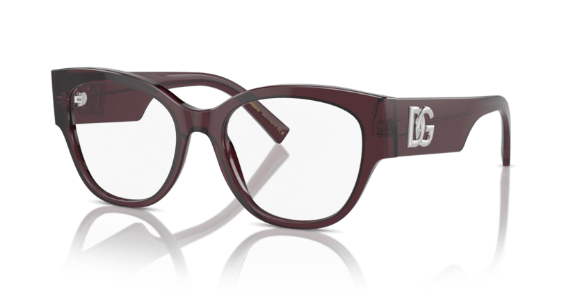 0DG3377 - Dolce & Gabbana - Violet - (Transparent Violet 3045) - 53 - 18 - 145 MM - Ardor Eyewear 8056262074442