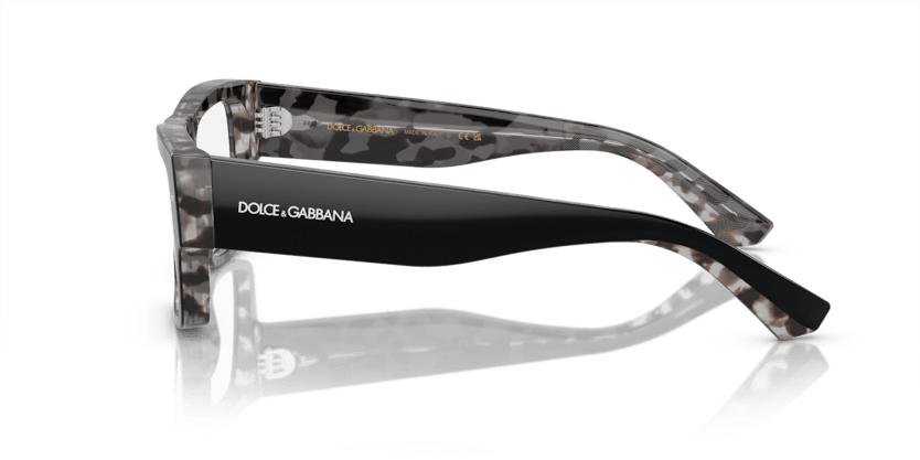 0DG3379 - Dolce & Gabbana - Black - (Black On Grey Havana 3403) - 53 - 15 - 145 MM - Ardor Eyewear 8056597945578