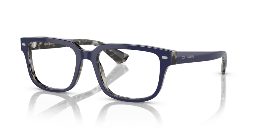 0DG3380 - Dolce & Gabbana - Blue - (Blue On Blue Havana 3423) - 52 - 18 - 145 MM - Ardor Eyewear 8056597945530