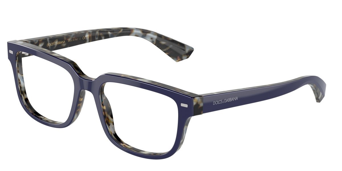 0DG3380 - Dolce & Gabbana - Blue - (Blue On Blue Havana 3423) - 52 - 18 - 145 MM - Ardor Eyewear 8056597945530