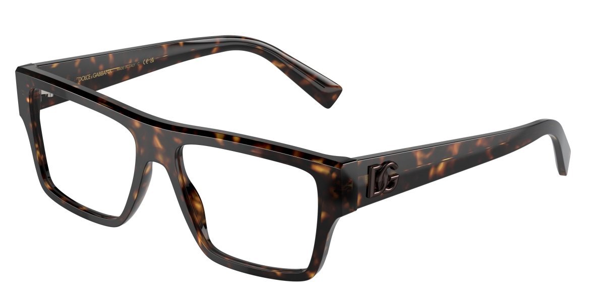 0DG3382 - Dolce & Gabbana - Tortoise - (Havana 502) - 53 - 16 - 145 MM - Ardor Eyewear 8056597950244