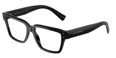 0DG3383 - Dolce & Gabbana - Black - (Black 501) - 53 - 16 - 145 MM - Ardor Eyewear 8056262054789