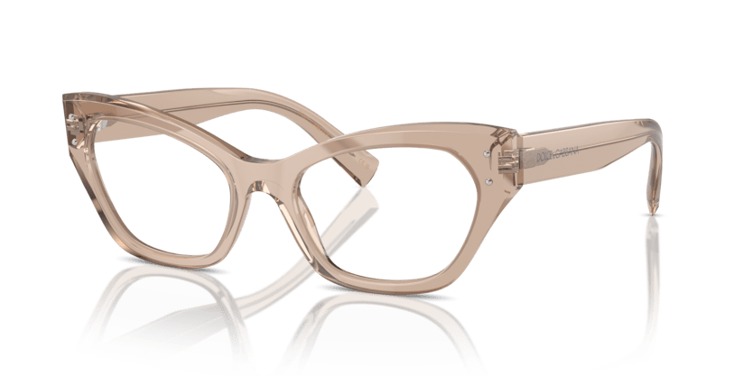 0DG3385 - Dolce & Gabbana - Brown - (Transparent Camel 3432) - 52 - 19 - 145 MM - Ardor Eyewear 8056262062289