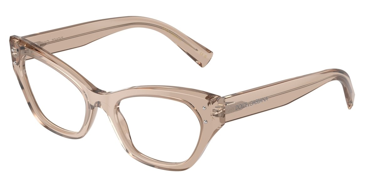 0DG3385 - Dolce & Gabbana - Brown - (Transparent Camel 3432) - 52 - 19 - 145 MM - Ardor Eyewear 8056262062289