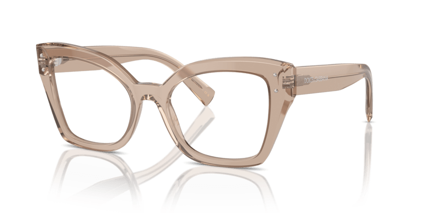 0DG3386 - Dolce & Gabbana - Brown - (Transparent Camel 3432) - 51 - 19 - 145 MM - Ardor Eyewear 8056262062388