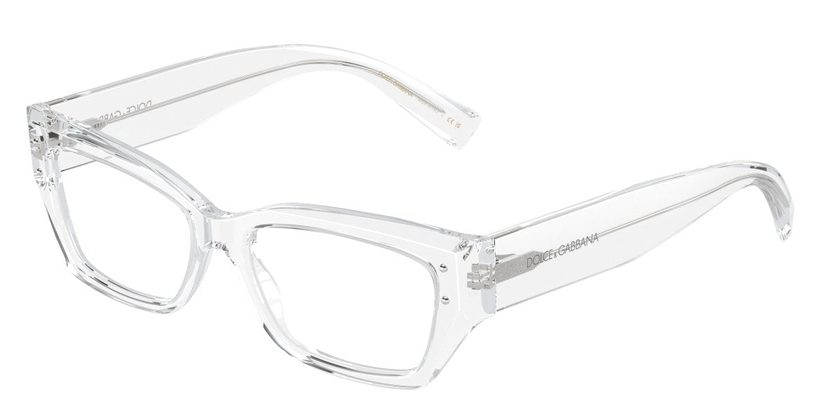 0DG3387 - Dolce & Gabbana - Transparent - (Transparent Crystal 3133) - 51 - 16 - 145 MM - Ardor Eyewear 8056262062500