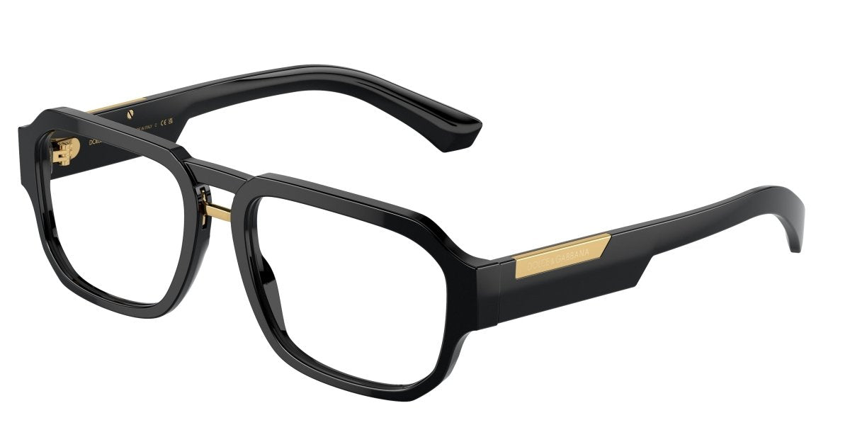 0DG3389 - Dolce & Gabbana - Black - (Black 501) - 53 - 18 - 145 MM - Ardor Eyewear 8056262051795