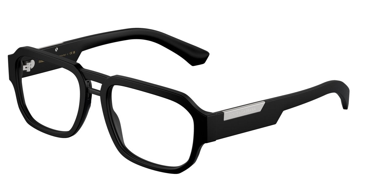 0DG3389 - Dolce & Gabbana - Black - (Matte Black 2525) - 53 - 18 - 145 MM - Ardor Eyewear 8056262051832