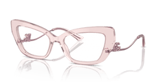 0DG3391B - Dolce & Gabbana - Pink - (Transparent Rose 3148) - 56 - 19 - 145 MM - Ardor Eyewear 8056262056233