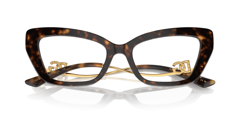 0DG3391B - Dolce & Gabbana - Tortoise - (Havana 502) - 56 - 19 - 145 MM - Ardor Eyewear 8056262056189