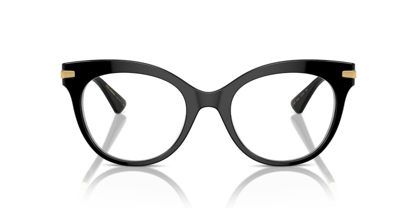 0DG3392 - Dolce & Gabbana - Black - (Black On Leo 3299) - 50 - 20 - 145 MM - Ardor Eyewear 8056262084793