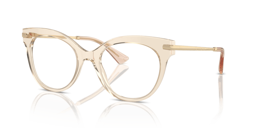 0DG3392 - Dolce & Gabbana - Brown - (Transparent Camel 3432) - 50 - 20 - 145 MM - Ardor Eyewear 8056262084823