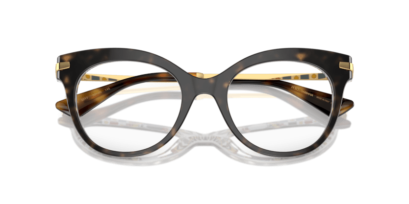 0DG3392 - Dolce & Gabbana - Tortoise - (Havana On White Barrow 3217) - 50 - 20 - 145 MM - Ardor Eyewear 8056262084816