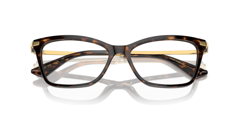 0DG3393 - Dolce & Gabbana - Tortoise - (Havana 502) - 54 - 16 - 145 MM - Ardor Eyewear 8056262057247