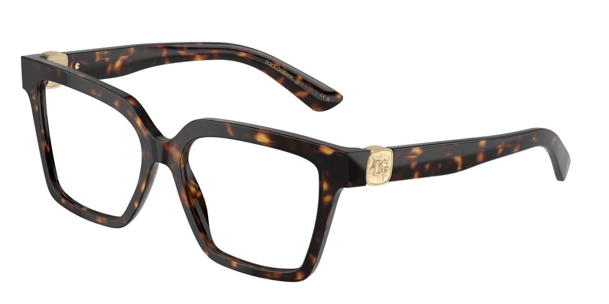 0DG3395 - Dolce & Gabbana - Tortoise - (Havana 502) - 51 - 16 - 145 MM - Ardor Eyewear 8056262056776