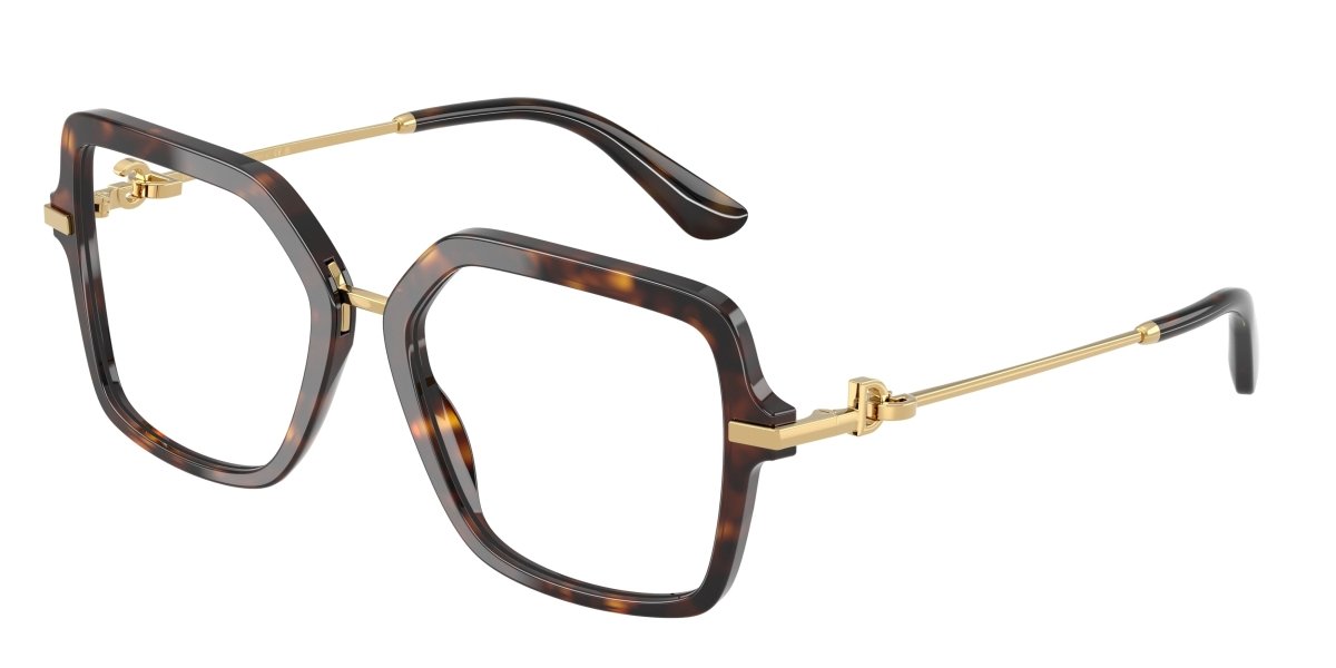 0DG3396 - Dolce & Gabbana - Tortoise - (Havana 502) - 53 - 18 - 140 MM - Ardor Eyewear 8056262256312