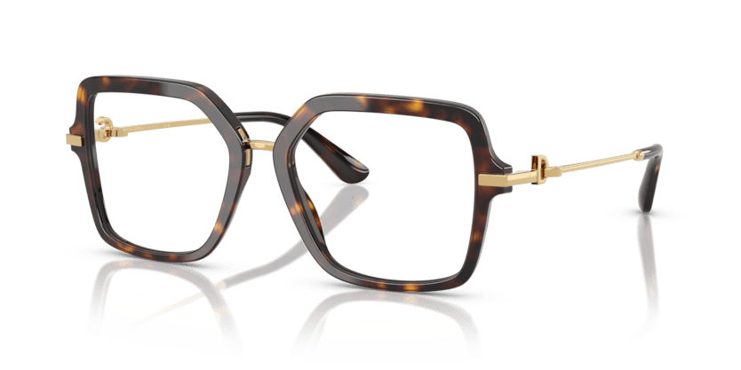 0DG3396 - Dolce & Gabbana - Tortoise - (Havana 502) - 53 - 18 - 140 MM - Ardor Eyewear 8056262256312