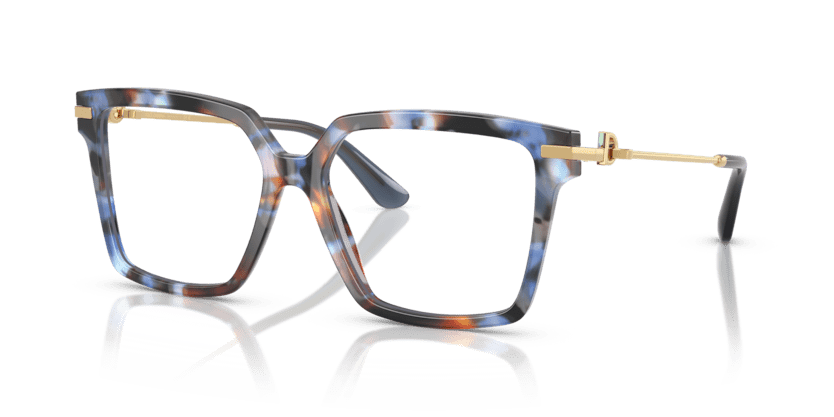 0DG3397 - Dolce & Gabbana - Blue - (Havana Blue 3443) - 54 - 16 - 140 MM - Ardor Eyewear 8056262256749