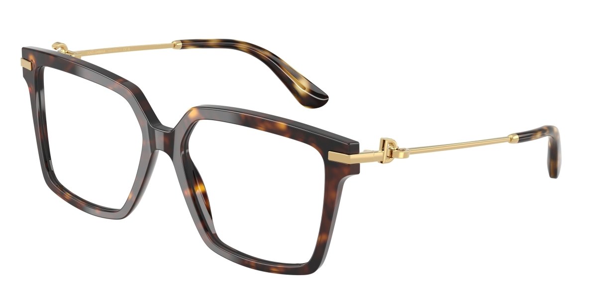 0DG3397 - Dolce & Gabbana - Tortoise - (Havana 502) - 54 - 16 - 140 MM - Ardor Eyewear 8056262256800