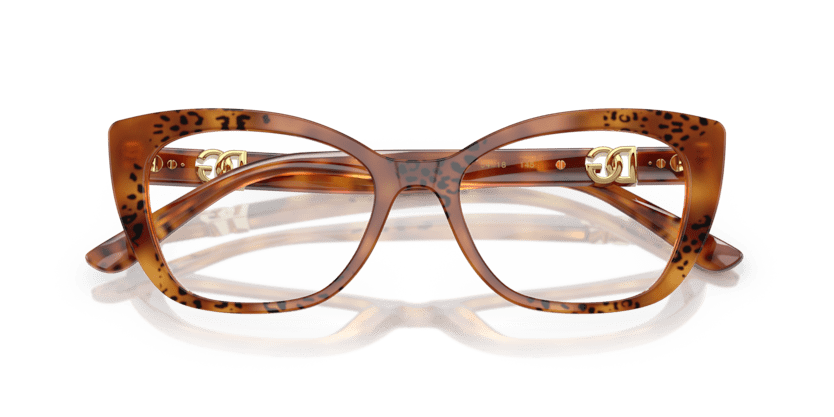 0DG3398 - Dolce & Gabbana - Tortoise - (Havana Leo 3380) - 52 - 18 - 145 MM - Ardor Eyewear 8056262247419