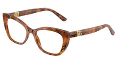 0DG3398 - Dolce & Gabbana - Tortoise - (Havana Leo 3380) - 52 - 18 - 145 MM - Ardor Eyewear 8056262247419