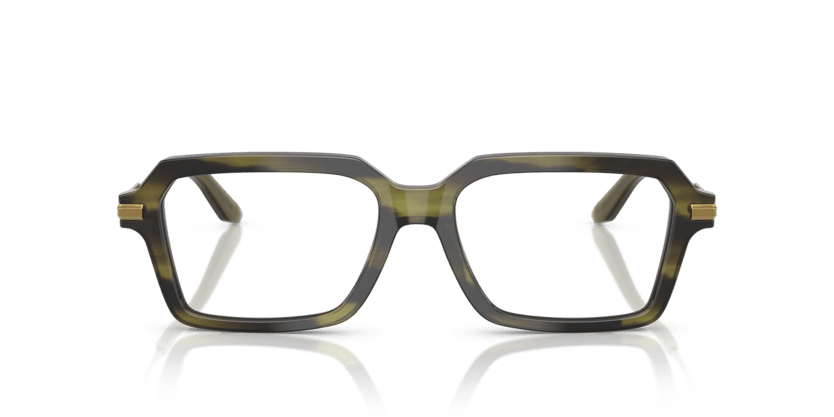 0DG3401 - Dolce & Gabbana - Green - (Striped Olive 3447) - 52 - 17 - 145 MM - Ardor Eyewear 8056262249819