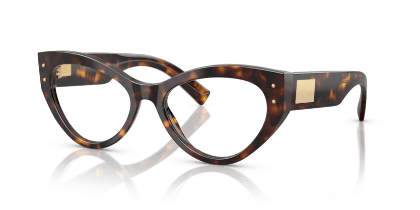 0DG3403 - Dolce & Gabbana - Tortoise - (Havana 502) - 52 - 18 - 140 MM - Ardor Eyewear 8056262244234