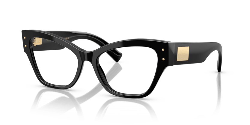 0DG3404 - Dolce & Gabbana - Black - (Black 501) - 52 - 17 - 140 MM - Ardor Eyewear 8056262242971