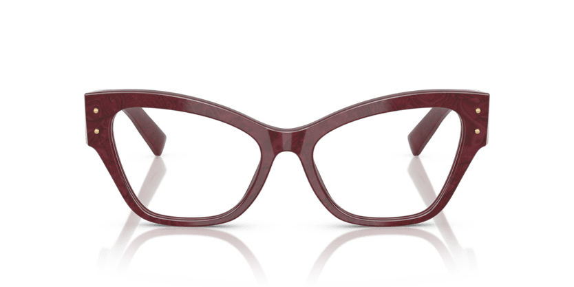 0DG3404 - Dolce & Gabbana - Multicolor - (Bordeaux Lace 3442) - 52 - 17 - 140 MM - Ardor Eyewear 8056262242933