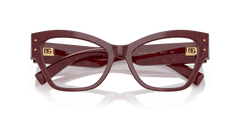 0DG3404 - Dolce & Gabbana - Multicolor - (Bordeaux Lace 3442) - 52 - 17 - 140 MM - Ardor Eyewear 8056262242933