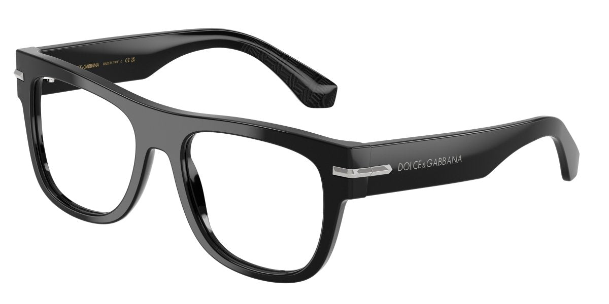 0DG3407 - Dolce & Gabbana - Black - (Black 501) - 52 - 19 - 145 MM - Ardor Eyewear 8056262267417