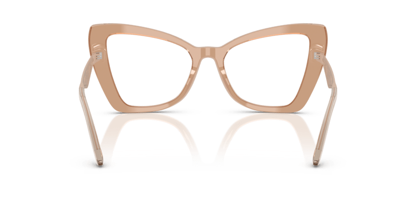 0DG3409 - Dolce & Gabbana - Brown - (Transparent Camel 3432) - 53 - 18 - 145 MM - Ardor Eyewear 8056262293942