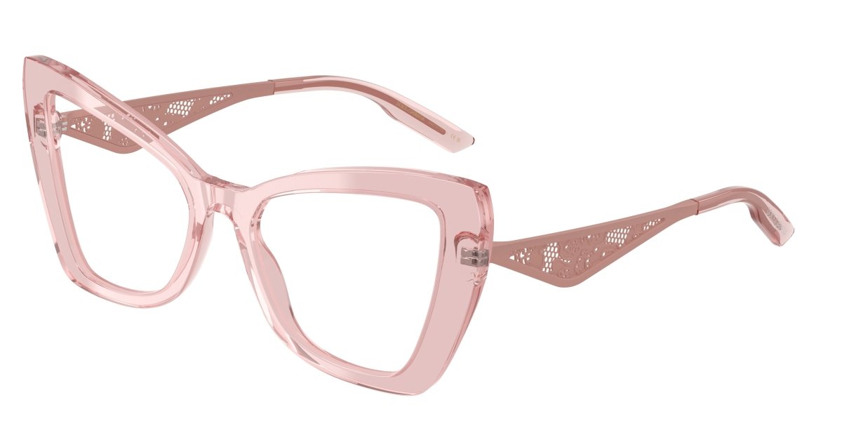 0DG3409 - Dolce & Gabbana - Pink - (Transparent Powder Pink 3226) - 53 - 18 - 145 MM - Ardor Eyewear 8056262293959