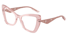 0DG3409 - Dolce & Gabbana - Pink - (Transparent Powder Pink 3226) - 53 - 18 - 145 MM - Ardor Eyewear 8056262293959