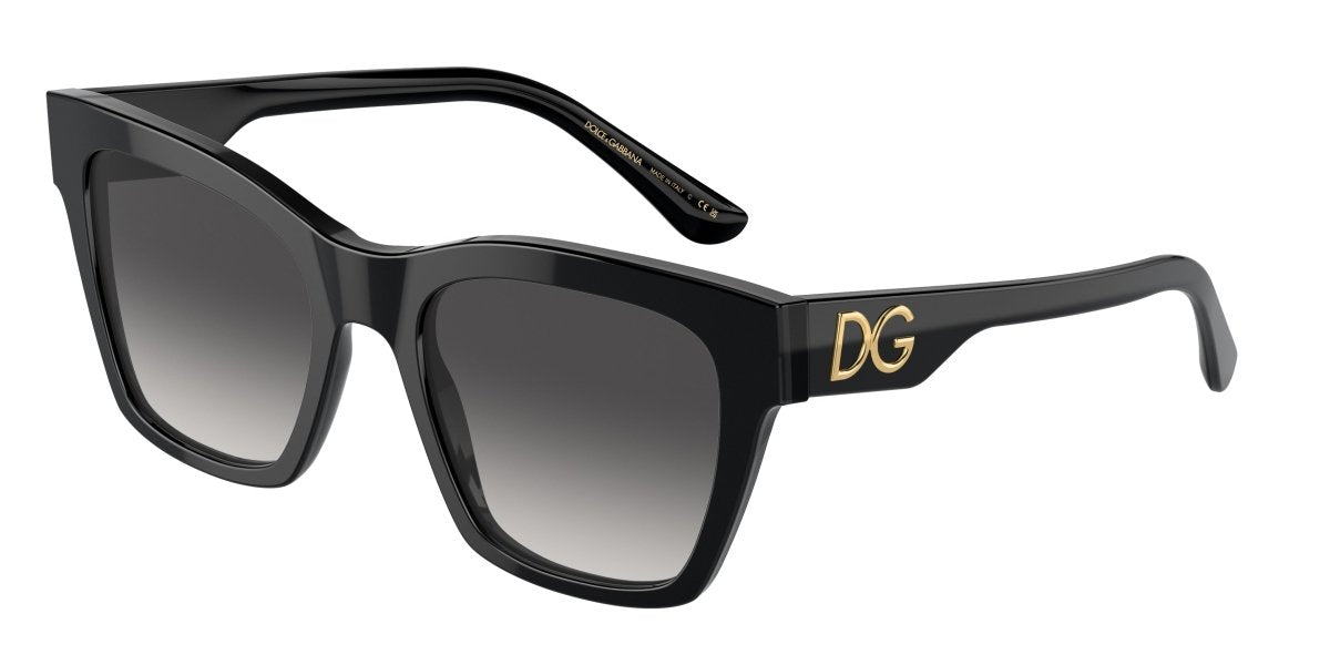 0DG4384 - Dolce & Gabbana - (Black) Grey Gradient - 53 - 20 - 145 MM - Ardor Eyewear 8056597371889