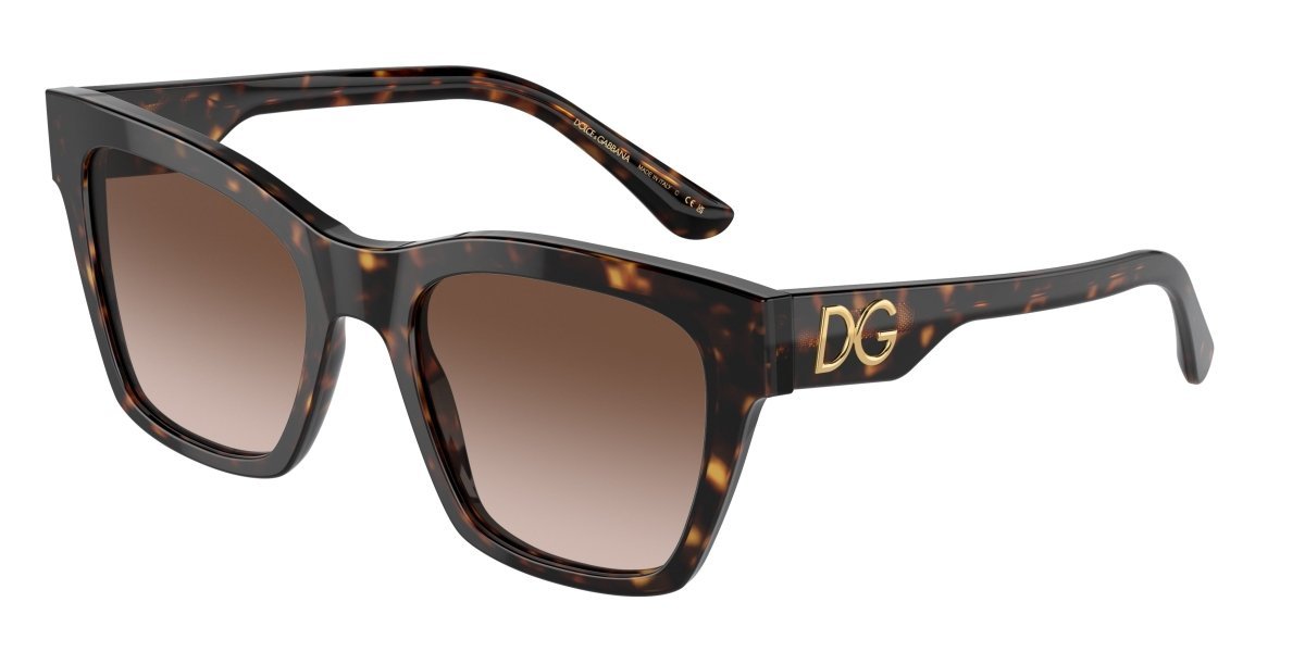 0DG4384 - Dolce & Gabbana - (Havana) Gradient Brown - 53 - 20 - 145 MM - Ardor Eyewear 8056597371896