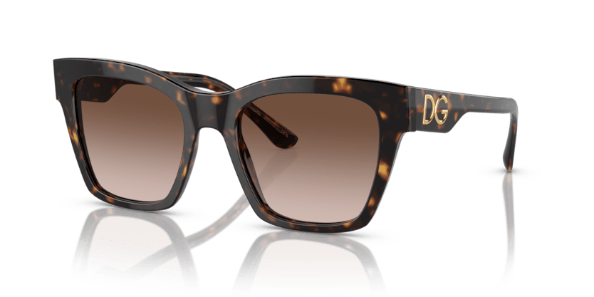 0DG4384 - Dolce & Gabbana - (Havana) Gradient Brown - 53 - 20 - 145 MM - Ardor Eyewear 8056597371896